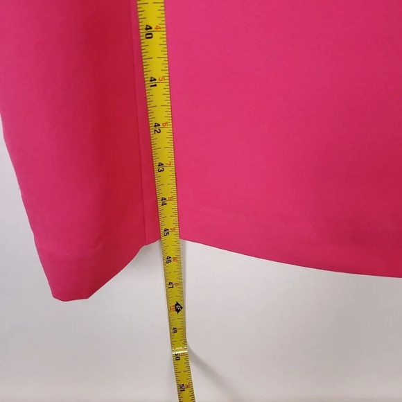 H&M Conscious Collection Women’s Maxi Skirt US 4 Hot Pink with Thigh High Slit - Picture 15 of 15